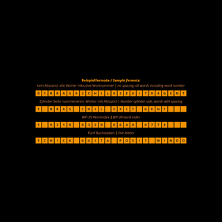 exitkey Steelwallet sichert deinen Seed, Mnemonic, Passphrase, Passwörter, 24 Wörter, BIP39