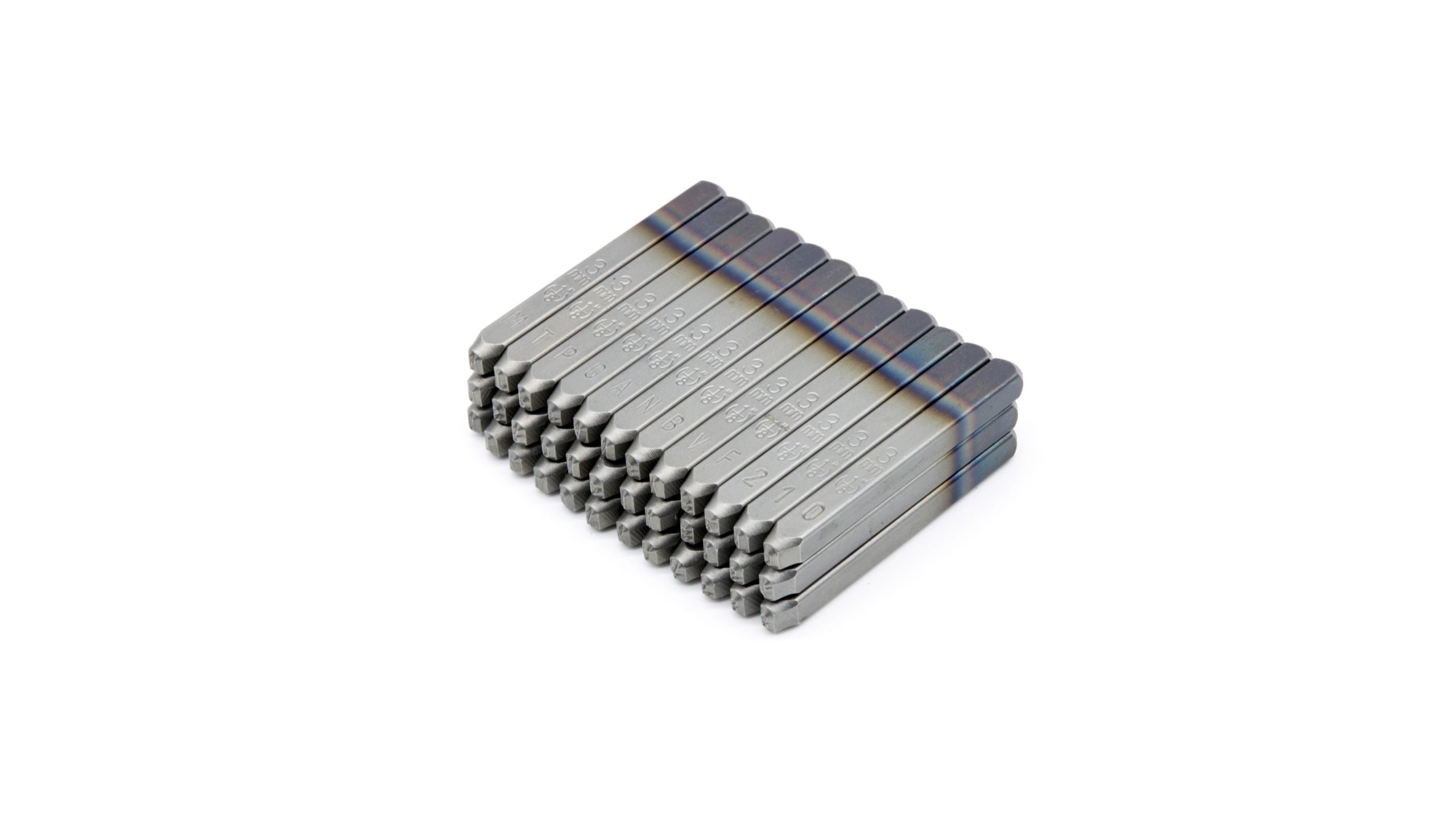 Schlagstempelset a-z Kleinbuchstaben